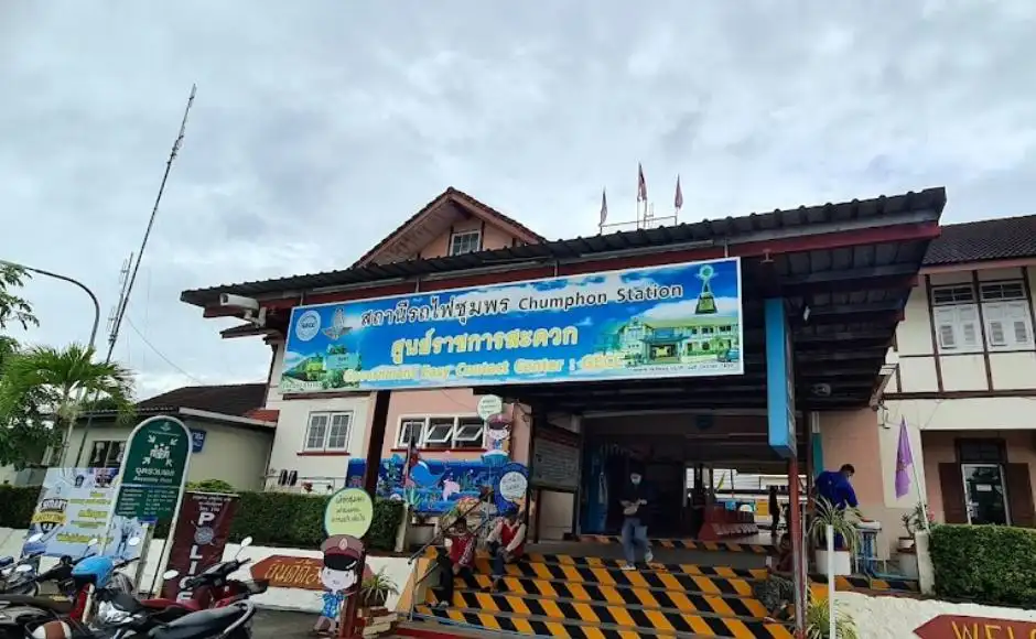 Chumphon to Hua Hin Train