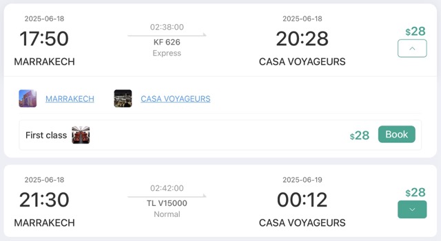 morocco train content